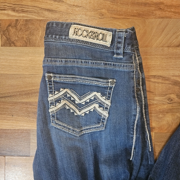 Rock & Roll Cowgirl Boyfriend Jeans 30x30 - Picture 2 of 13